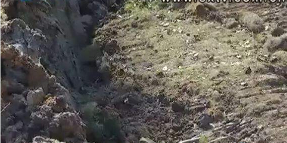 绍兴一在建工地部分地面塌陷